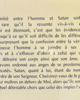 L’INIMITIE DE SATAN – de Sheikh Raslan – Editions Les pieux prédécesseurs