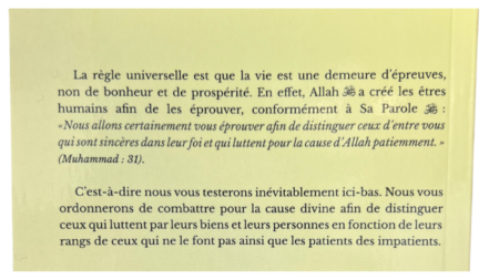 L&rsquo;EPREUVE DU BIEN ET DU MAL – De Sheikh Raslan