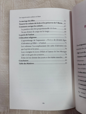 Les rapports mère- enfants en islam 3