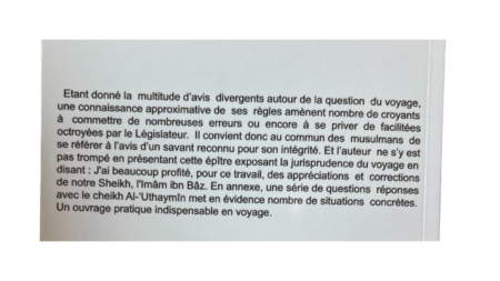 LA PRIERE DU VOYAGEUR SUIVI DE Q/R