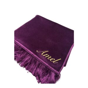 Tapis violet + Prénom personnalisé