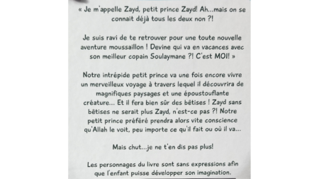 LES VACANCES DE ZAYD – Edition Muslim Kids