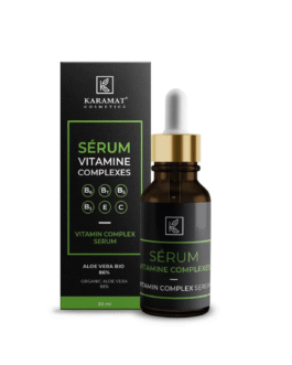 SÉRUM VITAMINES COMPLEXES MULTIBÉNÉFICES 30 ML – ALOE VERA BIO 86% (Karamat)