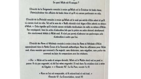 ALLAH L&rsquo;UNIQUE- Ibn Baz explication de Sheikh &lsquo;Abd Razzaq Al Badr- Edition Muslimlife