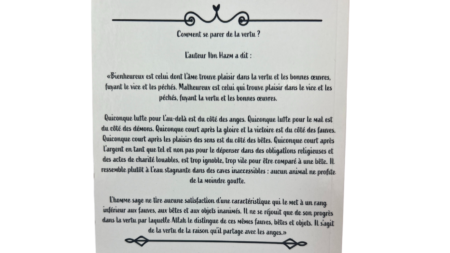 LE LIVRE DE LA VERTU – Edition Muslimlife