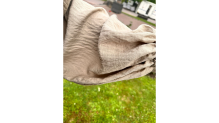 Abaya – Lin mélangé  Taupe