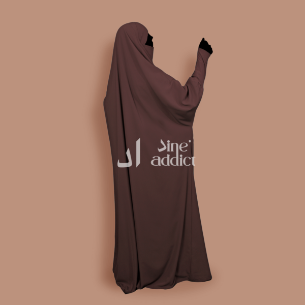 Jilbab 1 pièce Bois de rose