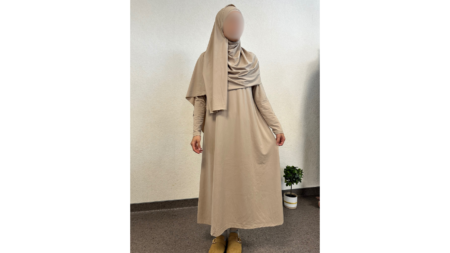 Burkini Femme Opaque 4 Pièces – Beige