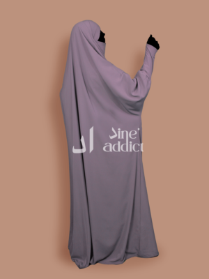 Jilbab 1 pièce Lilas