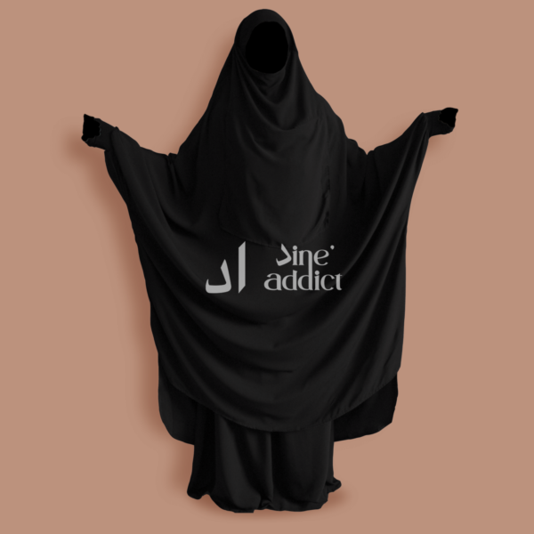 jilbab allaitement noir