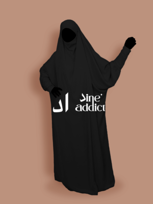 Jilbab 1 pièce Noir