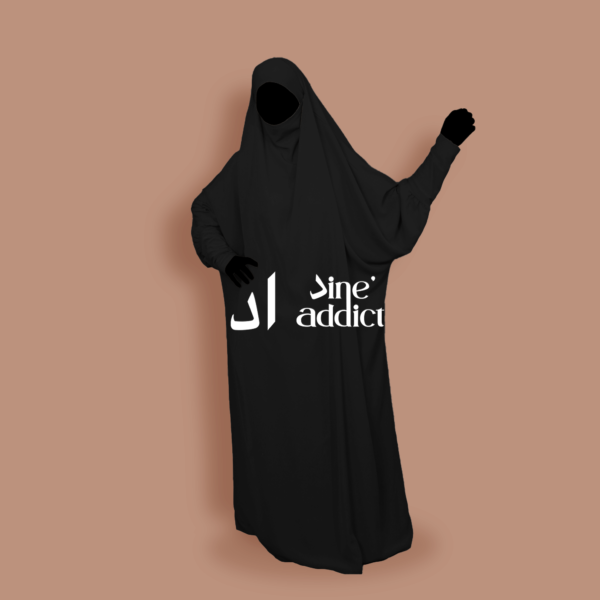 Jilbab 1 pièce Noir