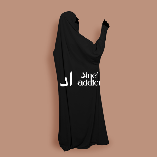 Jilbab 1 pièce Noir