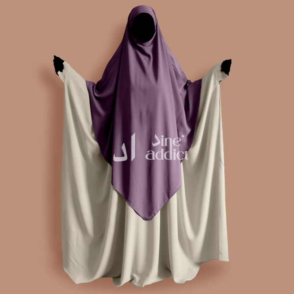 khimar prune long