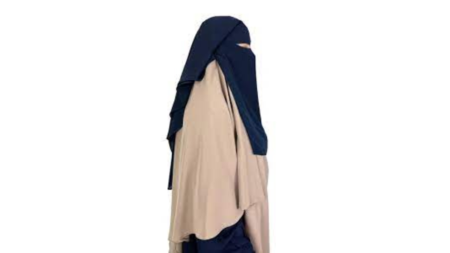 Niqab 3 Voiles Classique 90cm