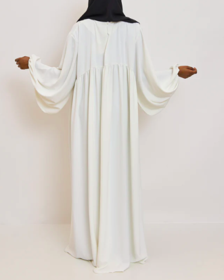 Abaya manches bouffantes en Jazz