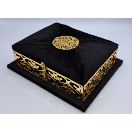 Coffret Coran Français / Arabe – Noir