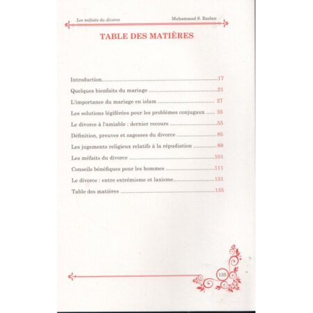 Les Méfaits Du Divorce  (Français/Arabe)