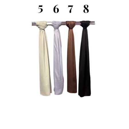 Hijab Satin Rayé  « 75 x 200 »