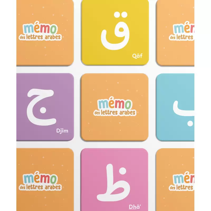 Mémo des Lettres Arabes de Deenilearn – Image 4