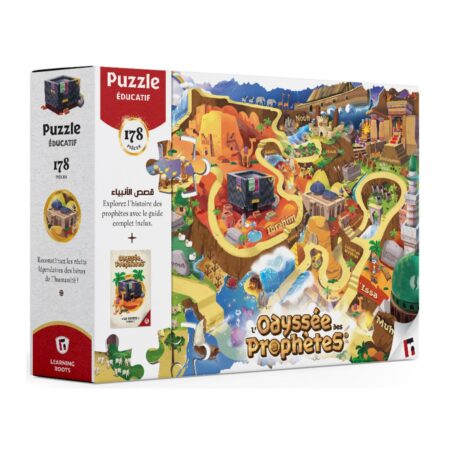 L&rsquo;Odyssée des Prophètes – Puzzle éducatif 178 pièces – Learning Roots