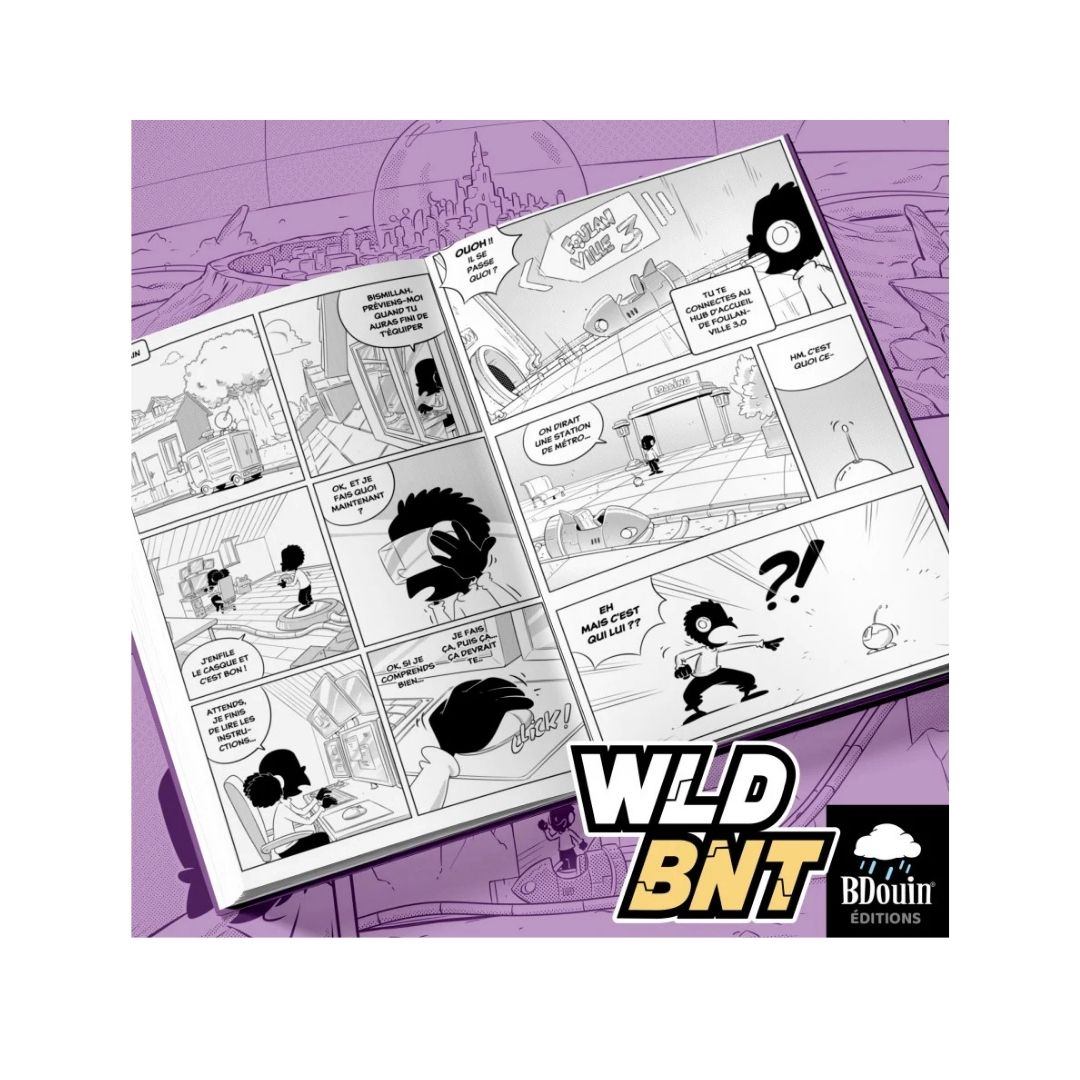 Couverture du livre WLD BNT 01 Alerte dans le réseau – roman jeunesse aventure univers numérique