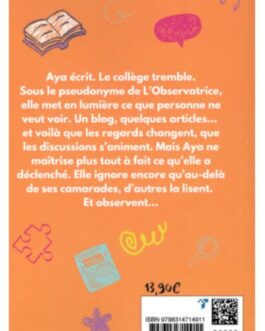 L&rsquo;Observatrice – Tome 1 – Nour Siraj