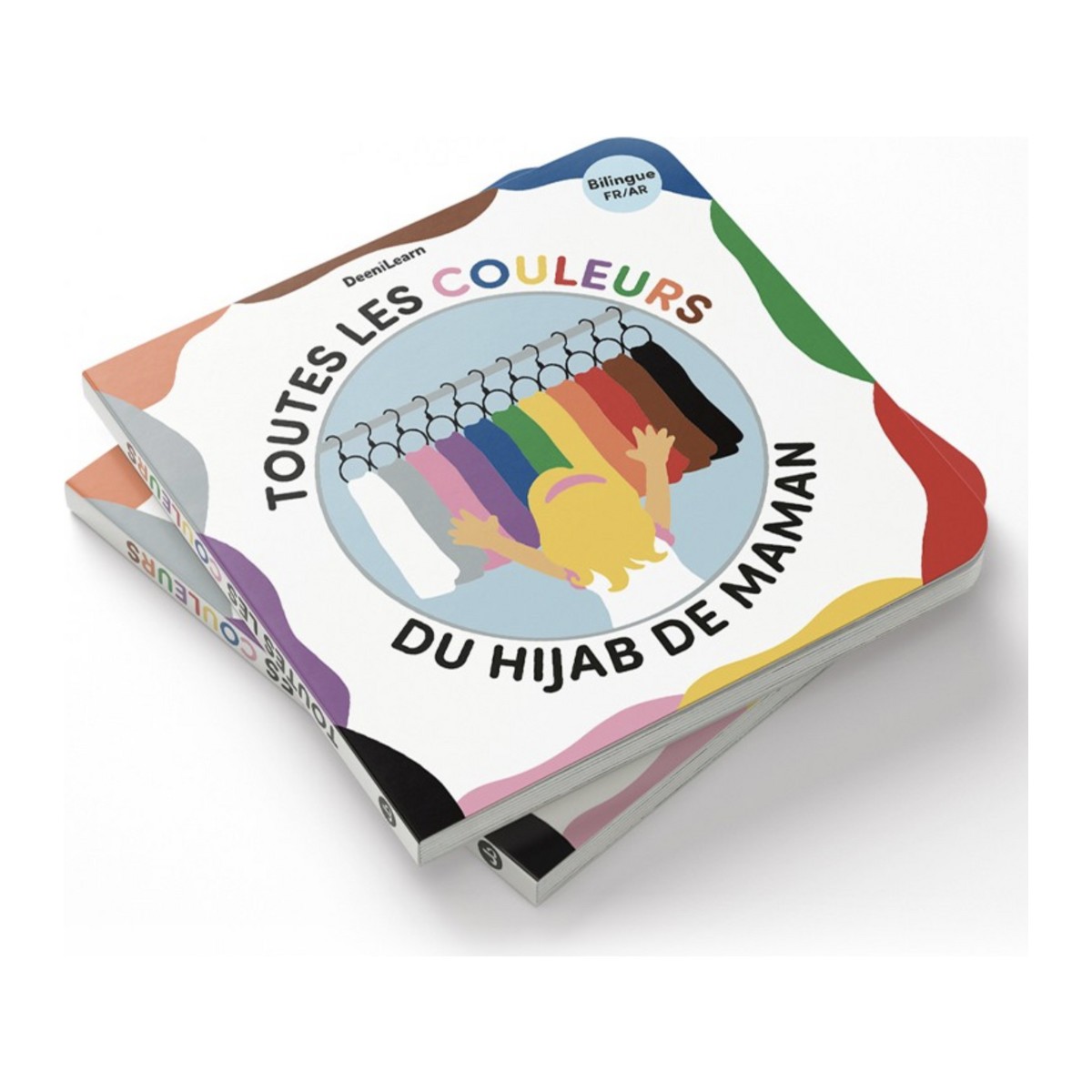 Imagier bilingue Toutes les couleurs du hijab de maman, éditions DeeniLearn