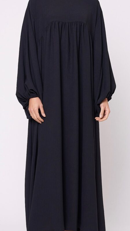Abaya  manches bouffantes en Jazz
