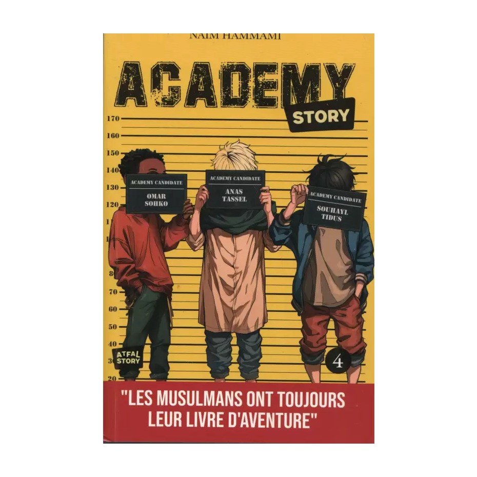 Livre « Academy story 4 – de Naîm Hammami »