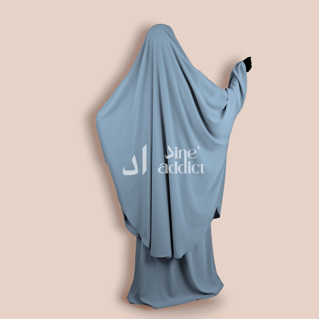 Jilbab 2 pièces jupe – soie de Médine – Image 8
