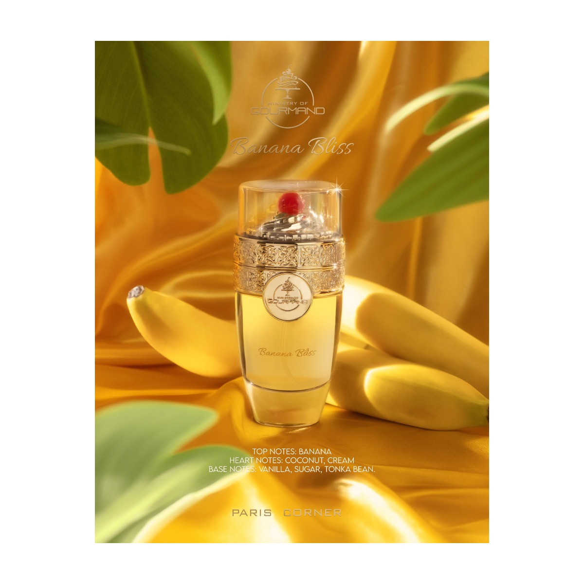 Flacon Banana Bliss de Paris Corner, eau de parfum 100 ml