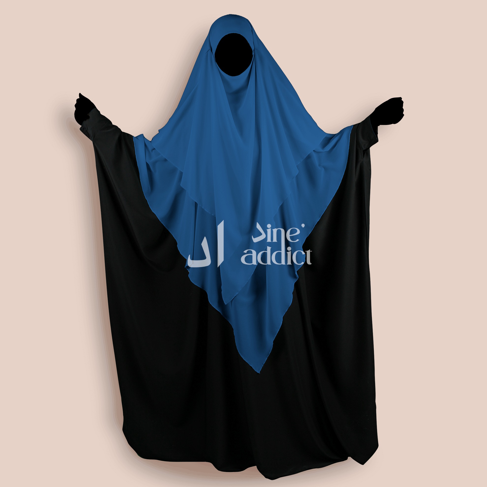Khimar 3 voiles mousseline – Image 15