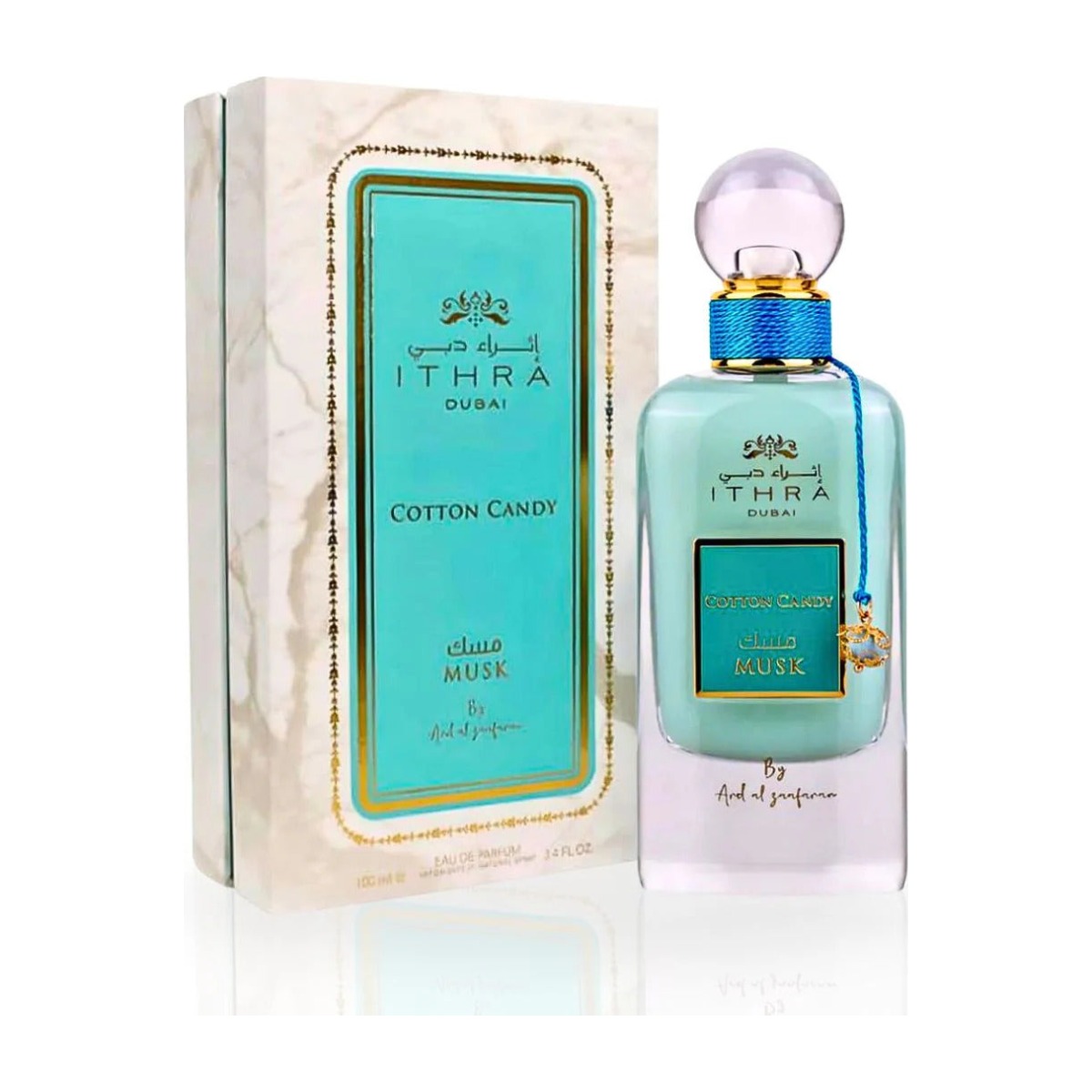 Flacon Cotton Candy Musk d’Ithra Dubai, eau de parfum 100 ml