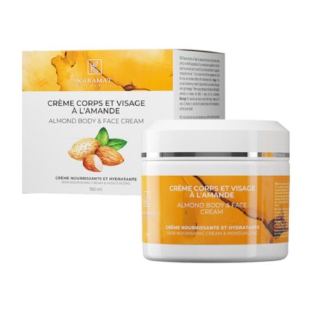 Crème corps et visage à l&rsquo;amande (Karamat)