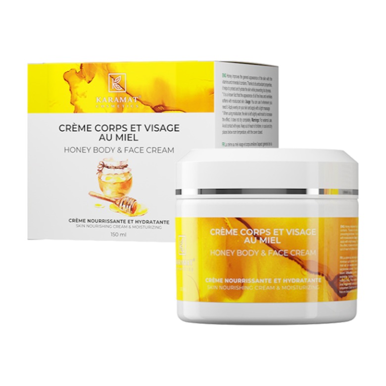 Crème corps et visage au miel (Karamat)