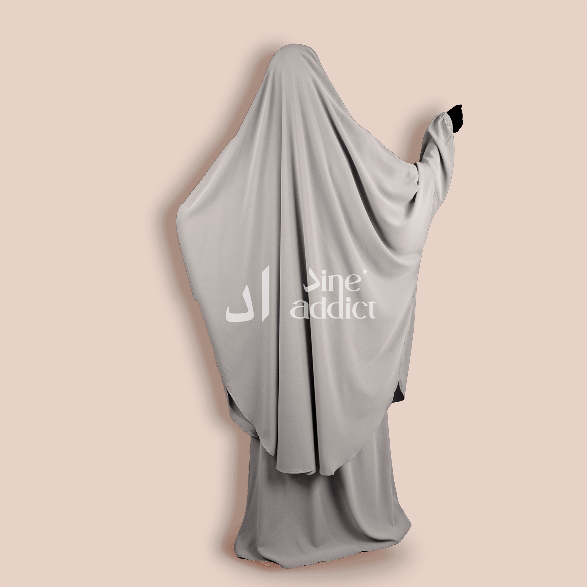 Jilbab 2 pièces jupe – soie de Médine – Image 11