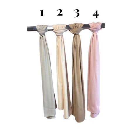 Hijab Satin Rayé  « 75 x 200 »