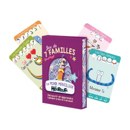 JEU DE 7 FAMILLES  HOUROUFS