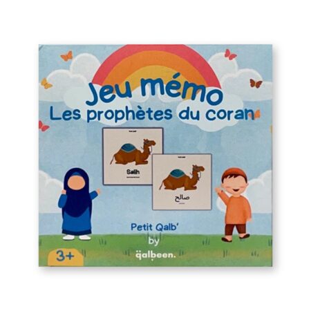 Jeu mémo – Les prophètes du Coran – 50 cartes (dès 3 ans)