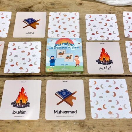 Jeu mémo – Les prophètes du Coran – 50 cartes (dès 3 ans)