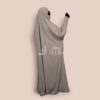 Jilbab 1 pièce manches en lycra couleur beige