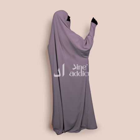 Jilbab 1 pièce manches en lycra