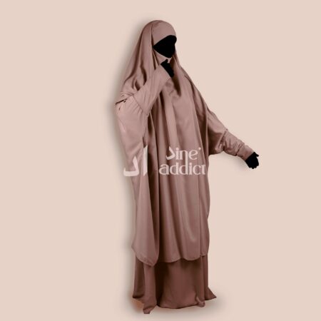 Jilbab 2 pièces manches en lycra