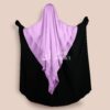 Khimar Mousseline 3 Voiles Lavande – Élégance et Confort au Quotidien