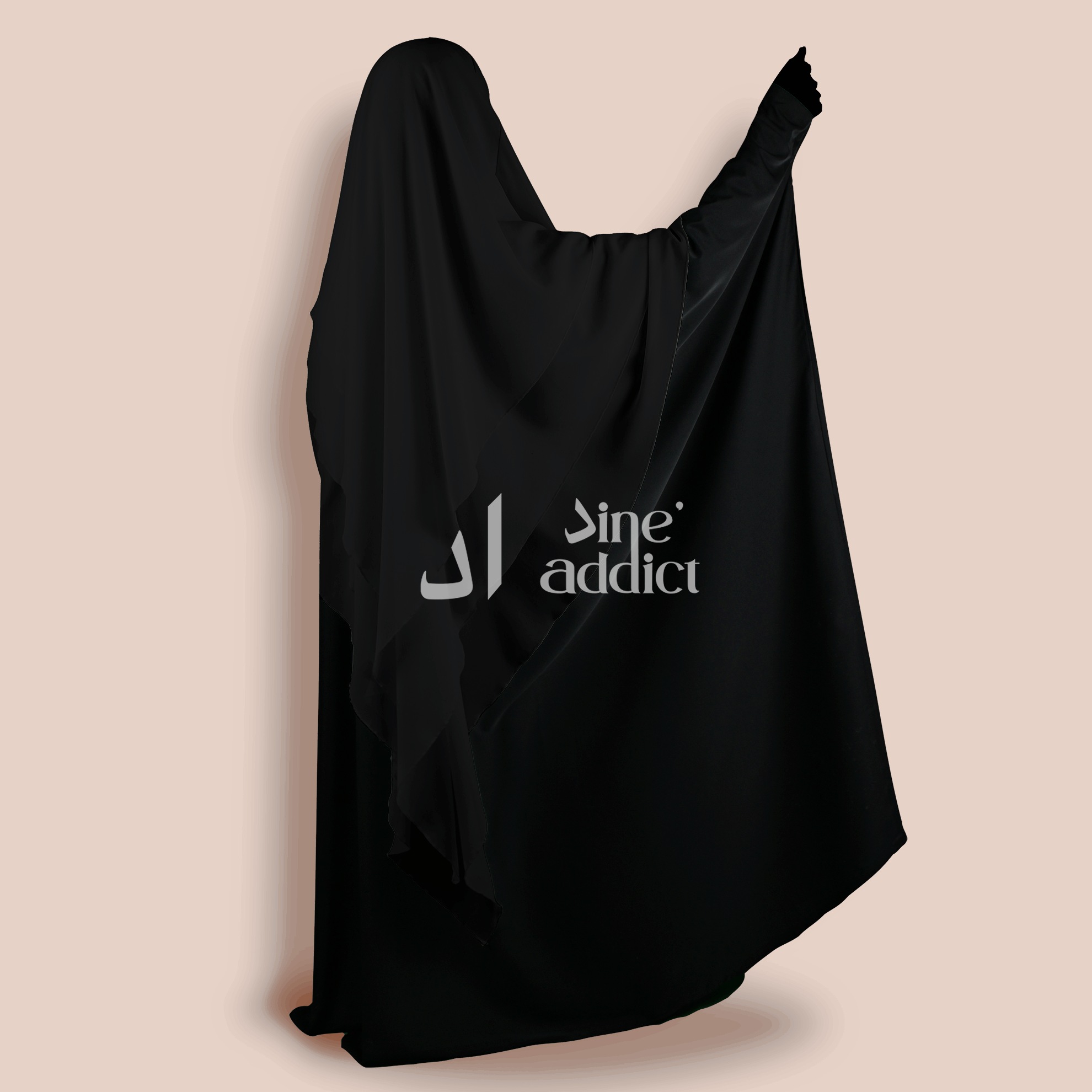 Khimar 3 voiles mousseline – Image 26