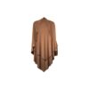 Khimar court en jersey premium couleur taupe