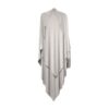 Khimar jersey premium couleur gris clair
