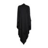 Khimar jersey premium couleur noir