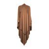 Khimar jersey premium couleur taupe